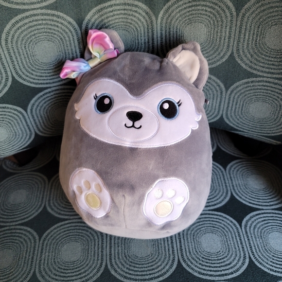 Rare Squishmallow Iris the Husky "Justice Exclusive" Plush Toy - 8.5" - Picture 1 of 7